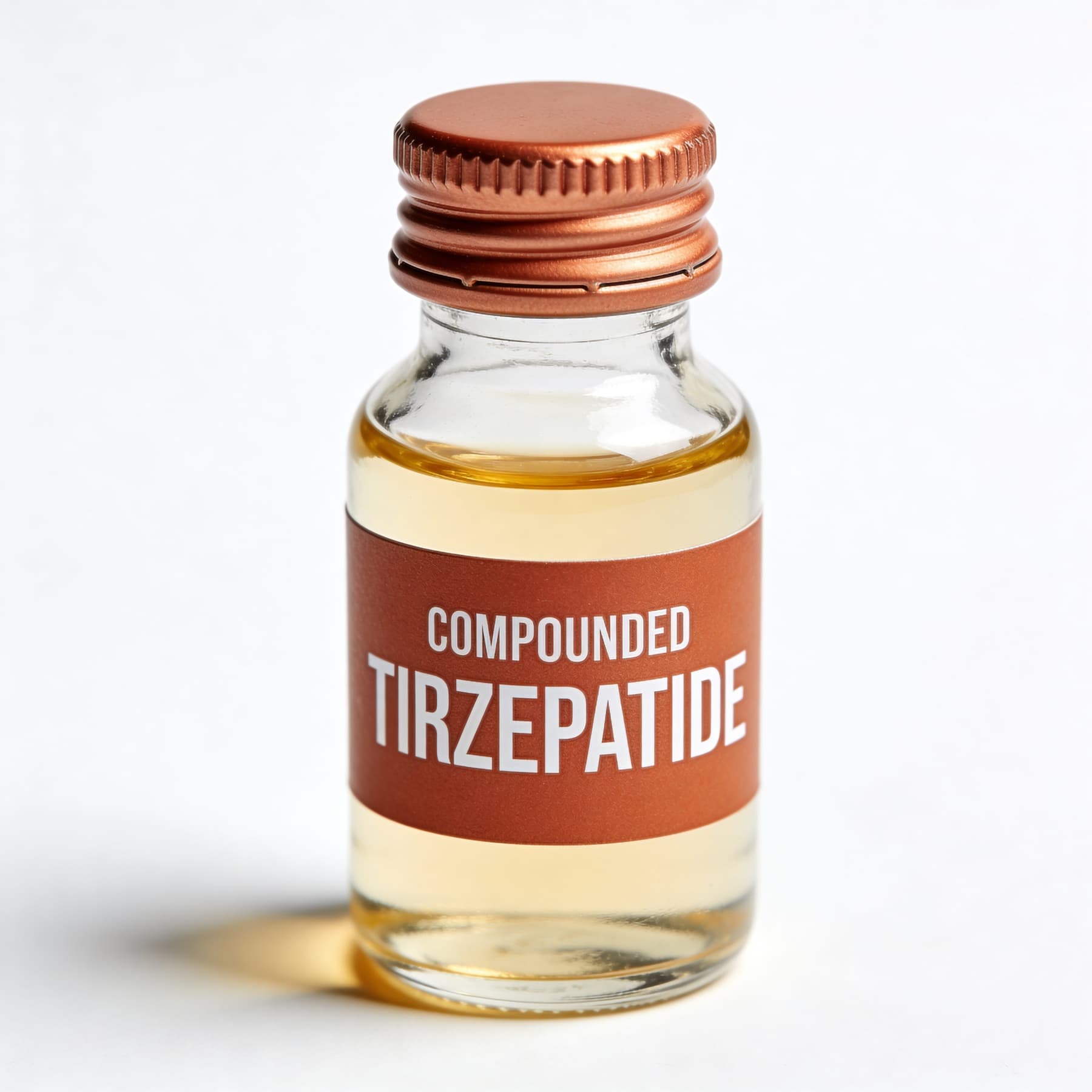 A modern medical injector pen, Compounded Tirzepatide